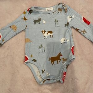 Angel dear farm animal onesie